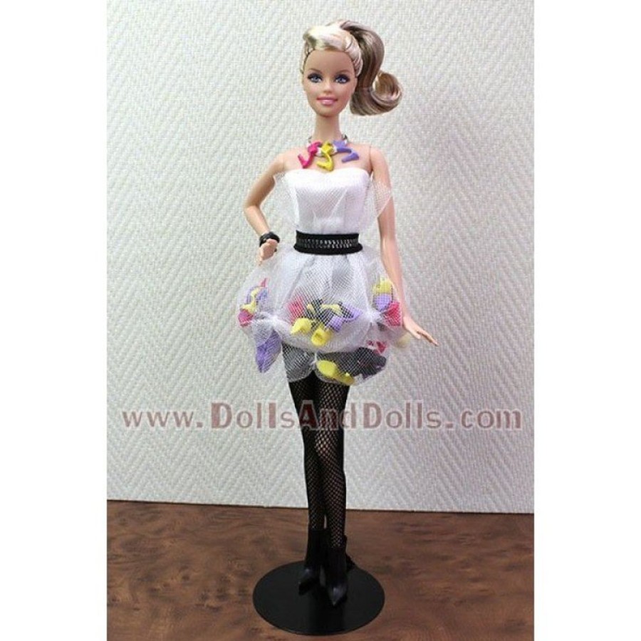 Accessories  Dolls And Dolls | Metal Doll Stand 2275 In Black For Barbie Type