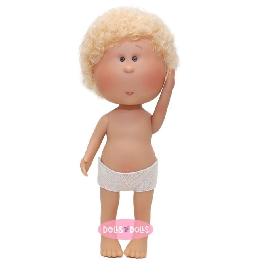 Dolls  Nines d'Onil | Nines D'Onil Doll 30 Cm - Mio Blond With Curly Hair - Without Clothes