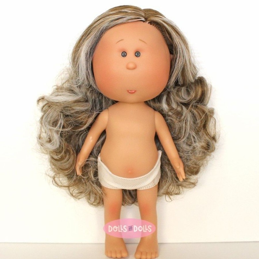 Dolls  Nines d'Onil | Nines D'Onil Doll 30 Cm - Exclusive - Mia Brunette With Highlights - Without Clothes