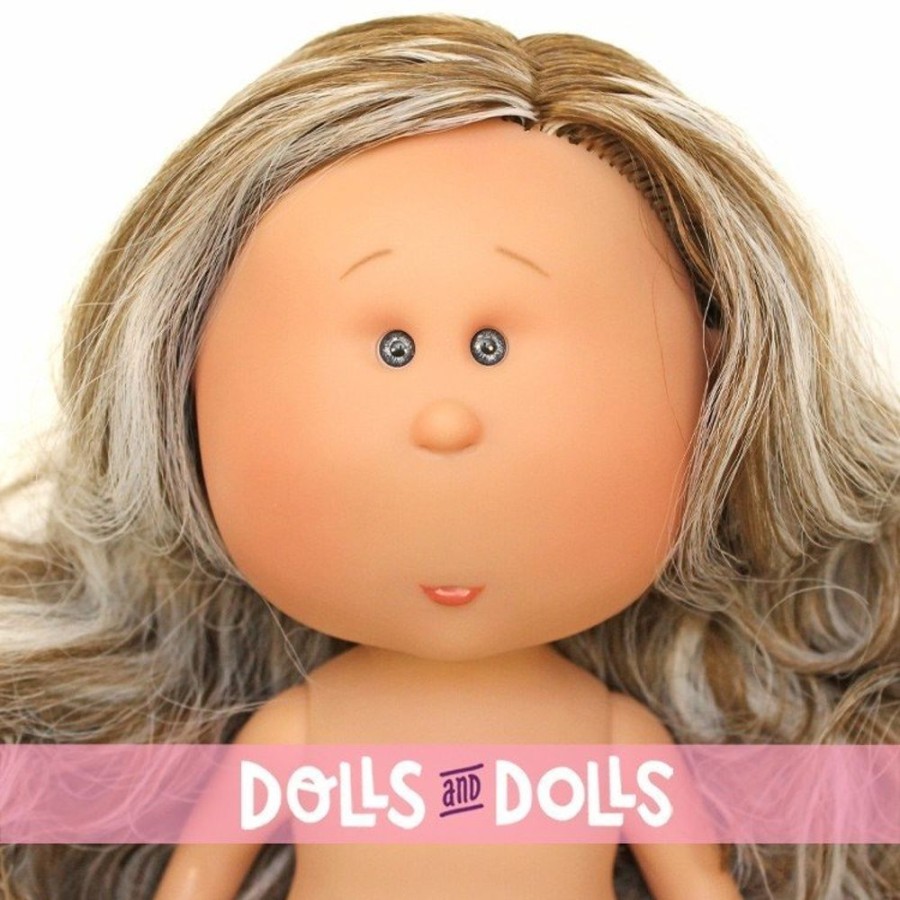 Dolls  Nines d'Onil | Nines D'Onil Doll 30 Cm - Exclusive - Mia Brunette With Highlights - Without Clothes