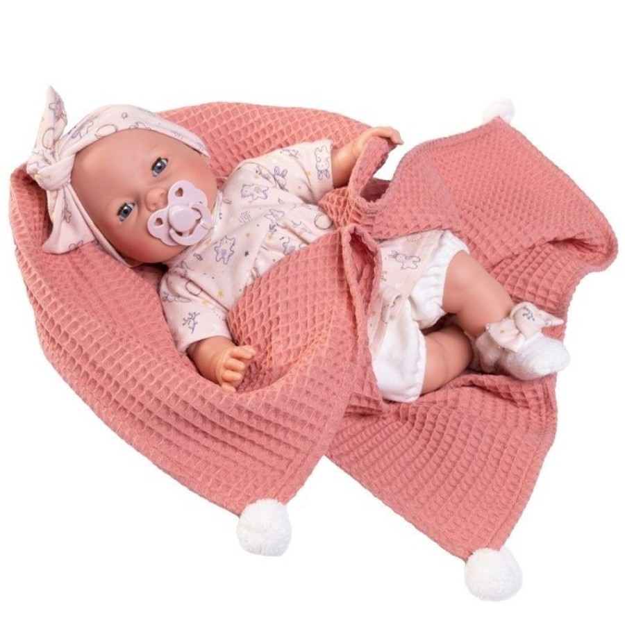 Dolls  Antonio Juan | Antonio Juan Doll 37 Cm - Bimba Lagrimitas With Spring Blanket