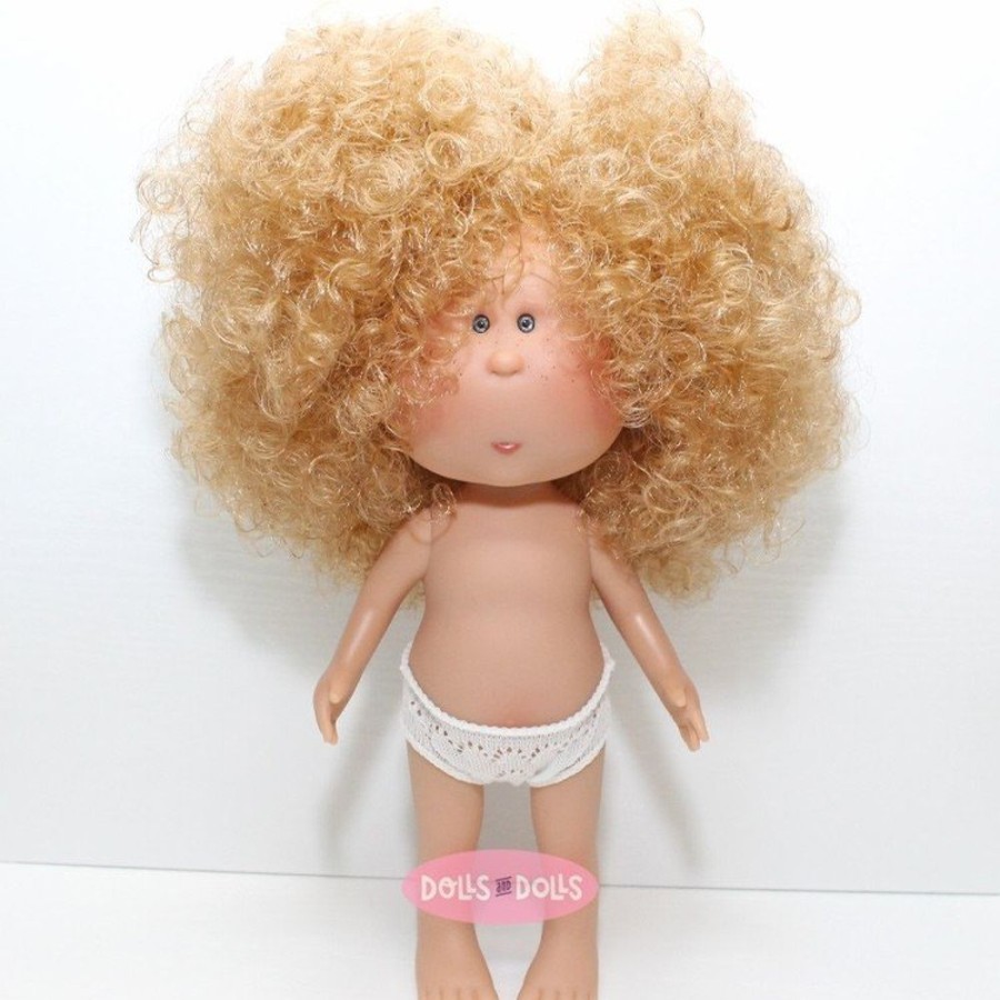 Dolls  Nines d'Onil | Nines D'Onil Doll 30 Cm - Exclusive - Mia Blonde With Curly Hair - Without Clothes