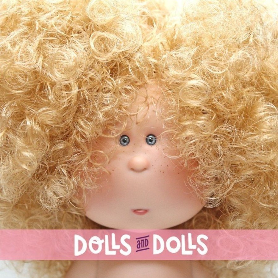 Dolls  Nines d'Onil | Nines D'Onil Doll 30 Cm - Exclusive - Mia Blonde With Curly Hair - Without Clothes