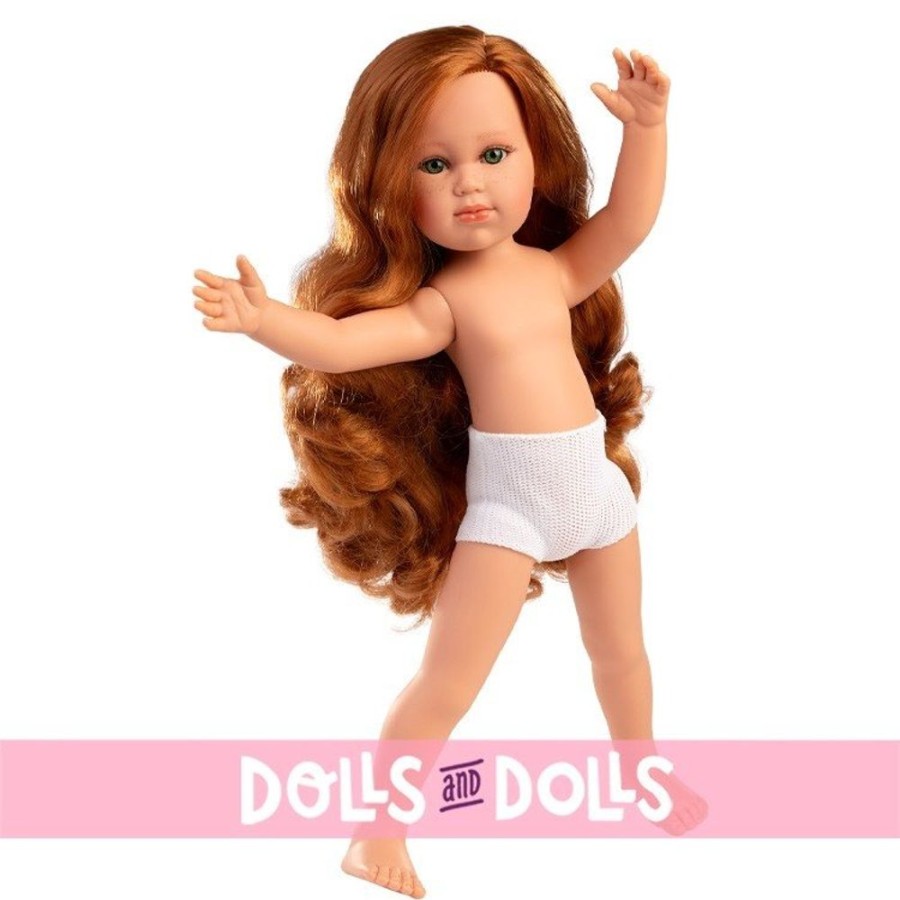 Dolls  Llorens | Llorens Doll 42 Cm - Emma Multipositionable Without Clothes