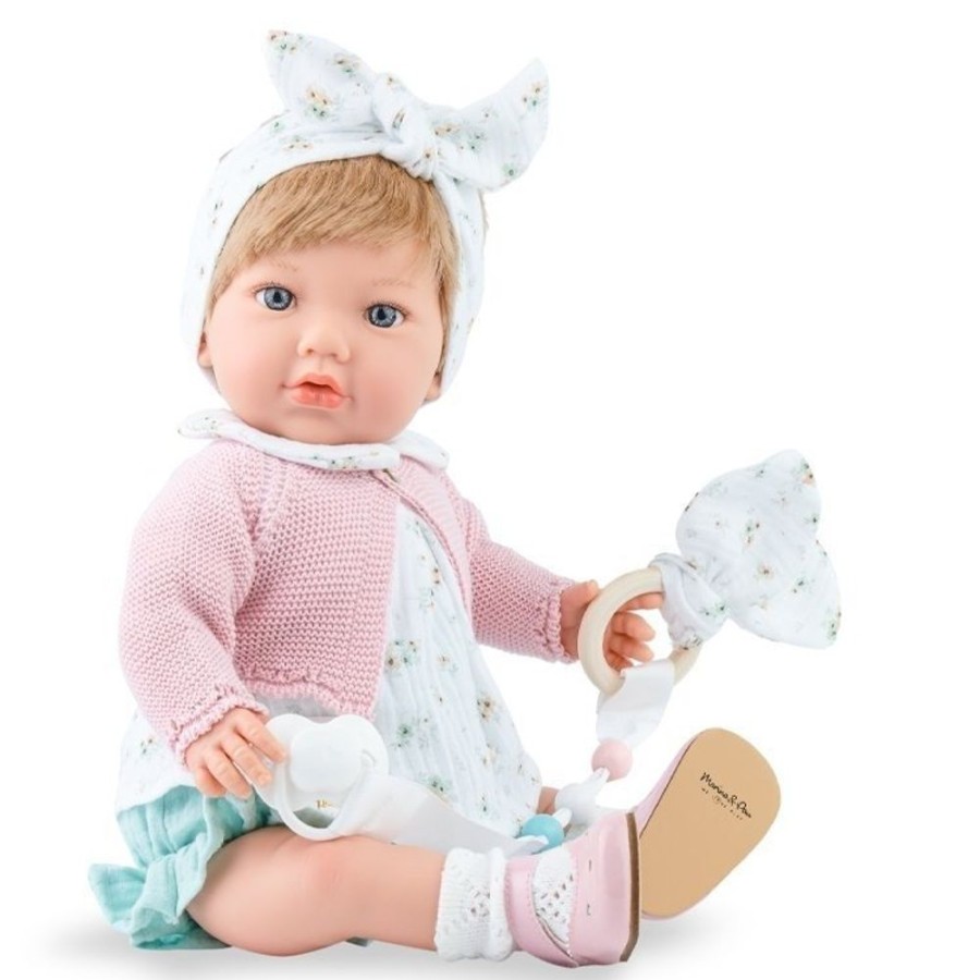 Dolls  Marina & Pau | Marina & Pau Doll 45 Cm - Newborn Alina Petite Fleur