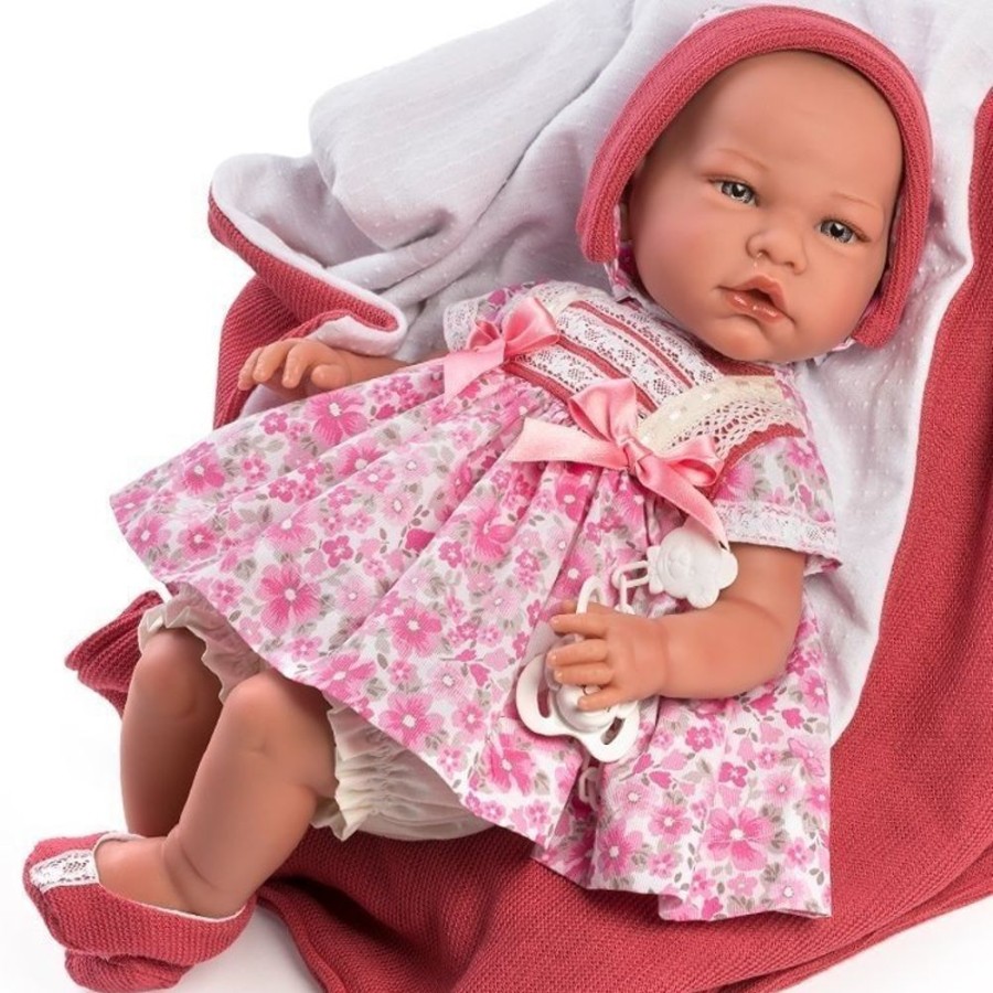 Dolls  Así | Asi Doll 46 Cm - Gema, Limited Series Reborn Type Doll