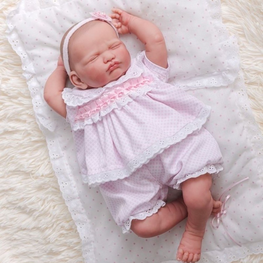 Dolls  Berenguer Boutique | Berenguer Classics Doll 43 Cm - Hand Painted - Reborn Baby Leonor