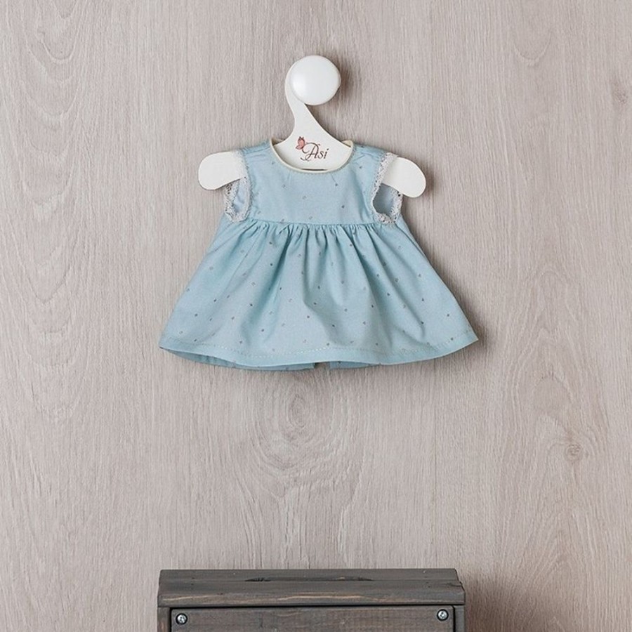 Accessories  Así | Outfit For Asi Doll 36 Cm - Star Dress With Blue Background For Chinin Doll