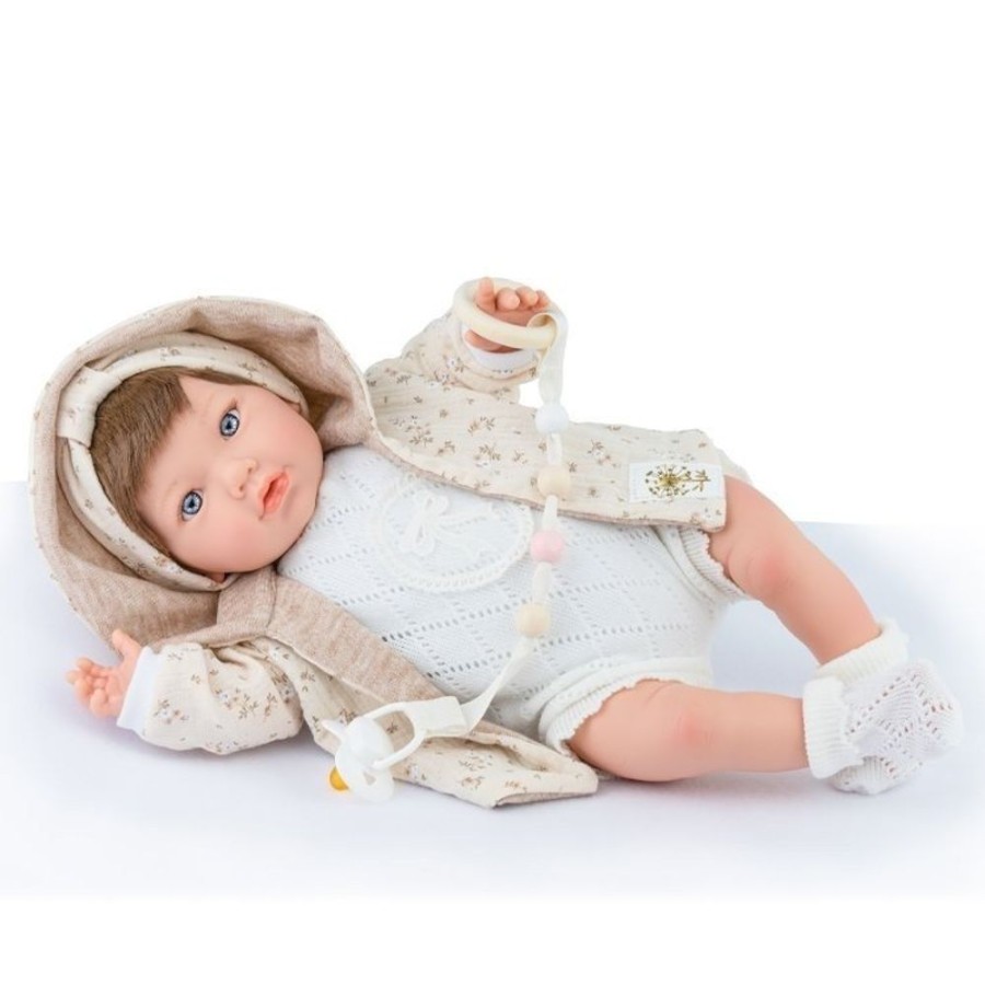 Dolls  Marina & Pau | Marina & Pau Doll 45 Cm - Newborn Alina Mousseline