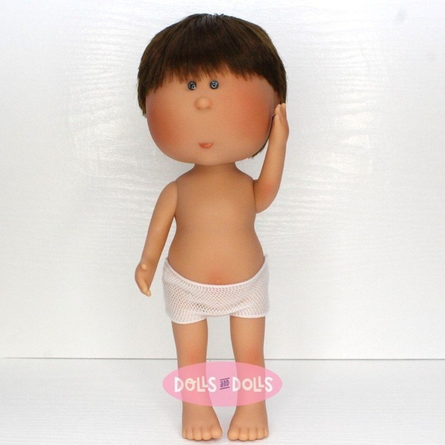 Dolls  Nines d'Onil | Nines D'Onil Doll 30 Cm - Mio Brown - Without Clothes