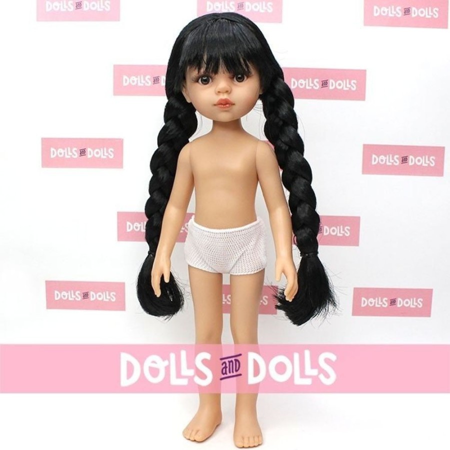 Dolls  Paola Reina | Paola Reina Doll 32 Cm - Las Amigas - Carina With Braids Without Clothes