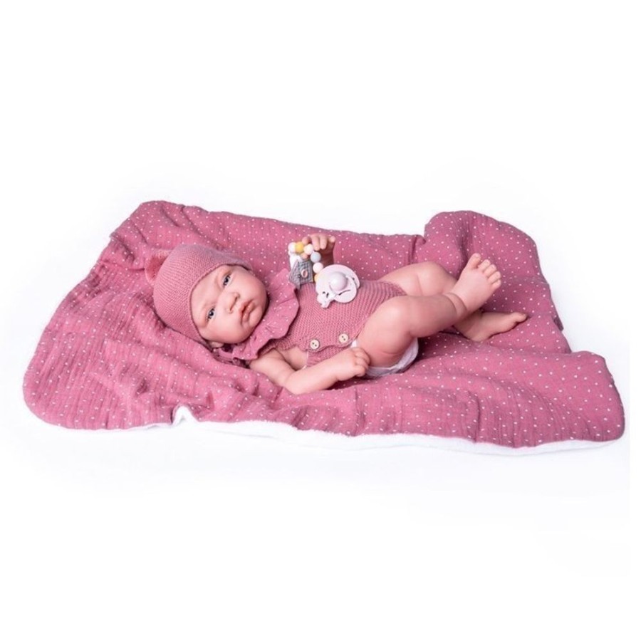 Dolls  Antonio Juan | Antonio Juan Doll 42 Cm - Sweet Reborn Newborn Girl Couple With Vinyl Body