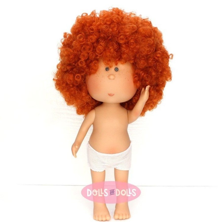 Dolls  Nines d'Onil | Nines D'Onil Doll 30 Cm - Mia Redhead With Curly Hair - Without Clothes