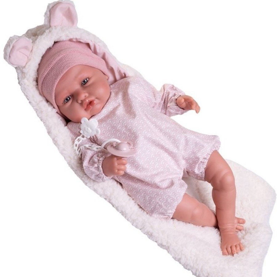 Dolls  Antonio Juan | Antonio Juan Doll 50 Cm - Babydoo Little Words With A Sheepskin Sack