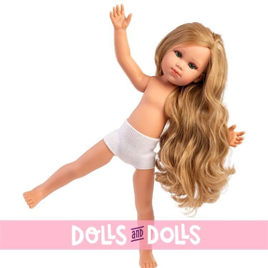 Dolls  Llorens | Llorens Doll 42 Cm - Megan Multipositionable Without Clothes