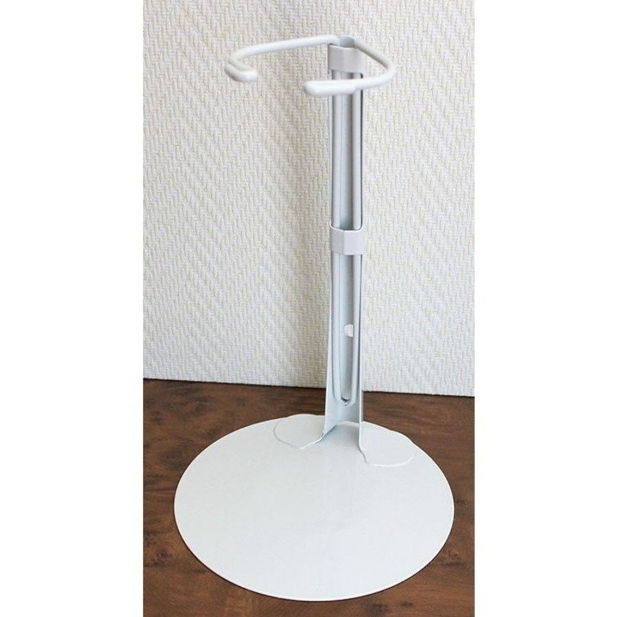 Accessories  Dolls And Dolls | Metal Doll Stand 2501 In White For Nancy Kidzncats Type