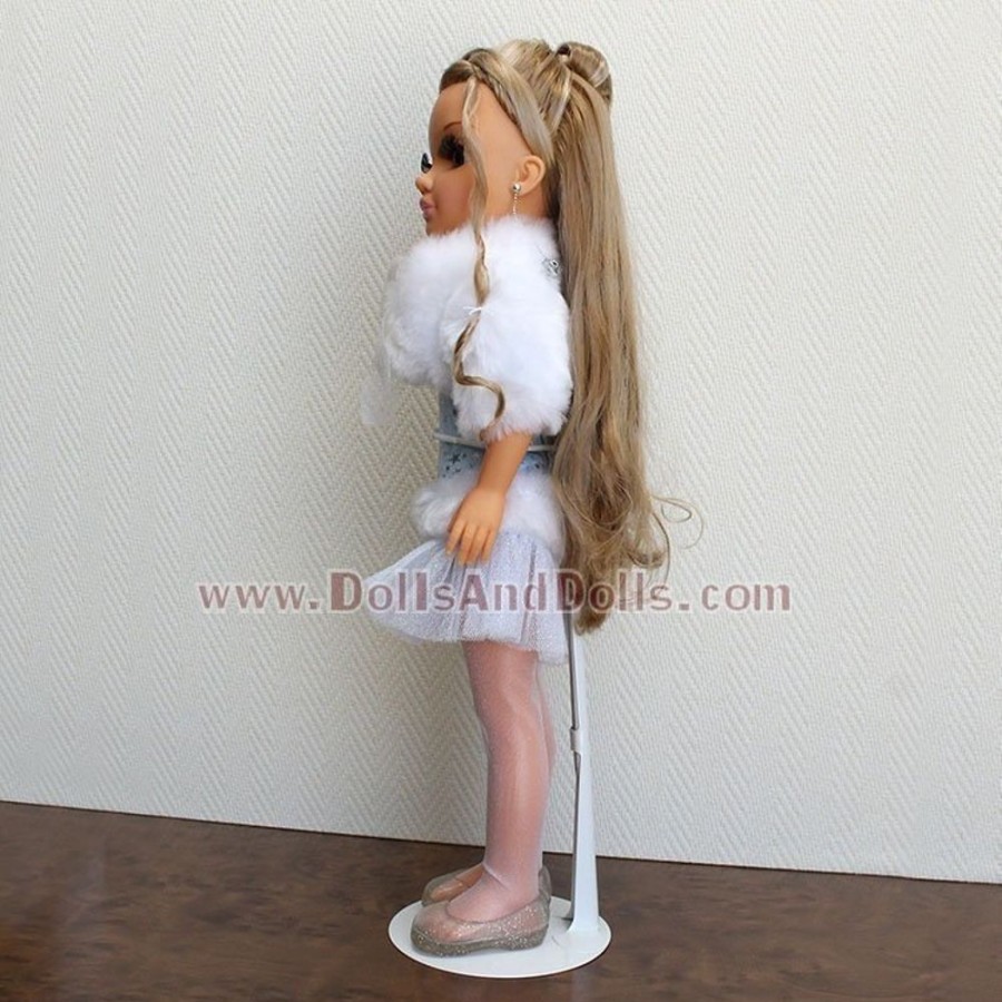 Accessories  Dolls And Dolls | Metal Doll Stand 2501 In White For Nancy Kidzncats Type