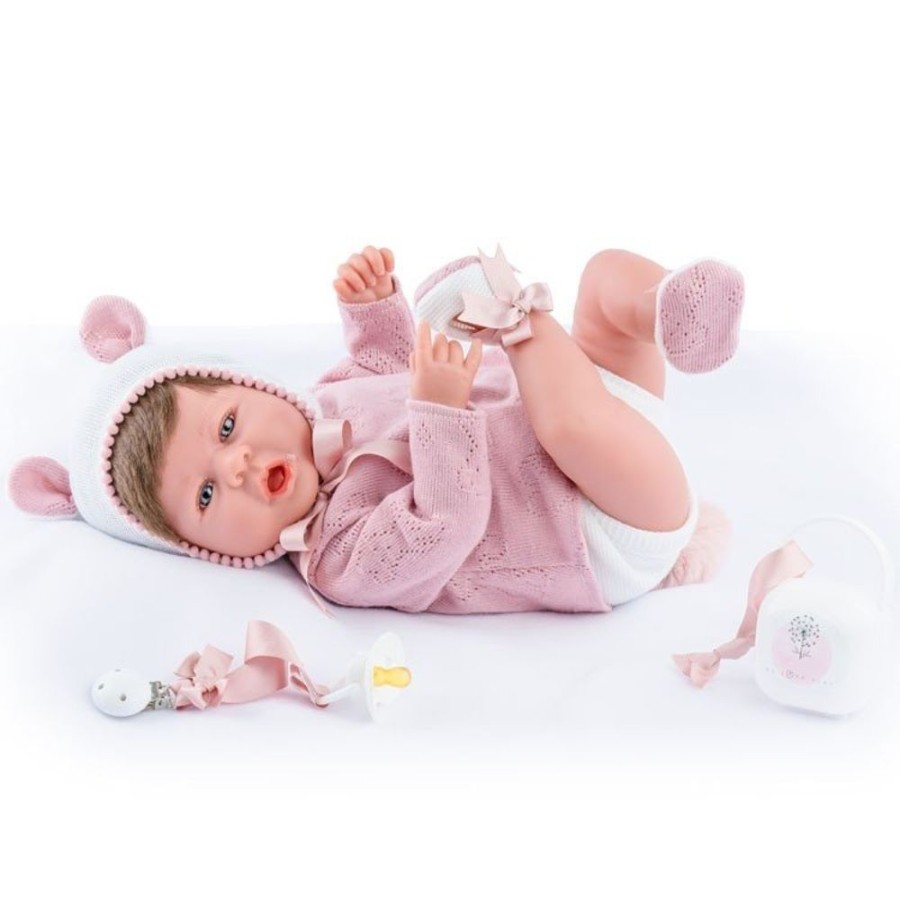 Dolls  Marina & Pau | Marina & Pau Doll 45 Cm - Newborn Martina Teddy