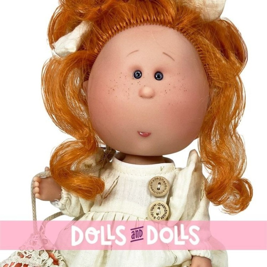 Dolls  Nines d'Onil | Nines D'Onil Doll 30 Cm - Mia Redhead With Beige Dress