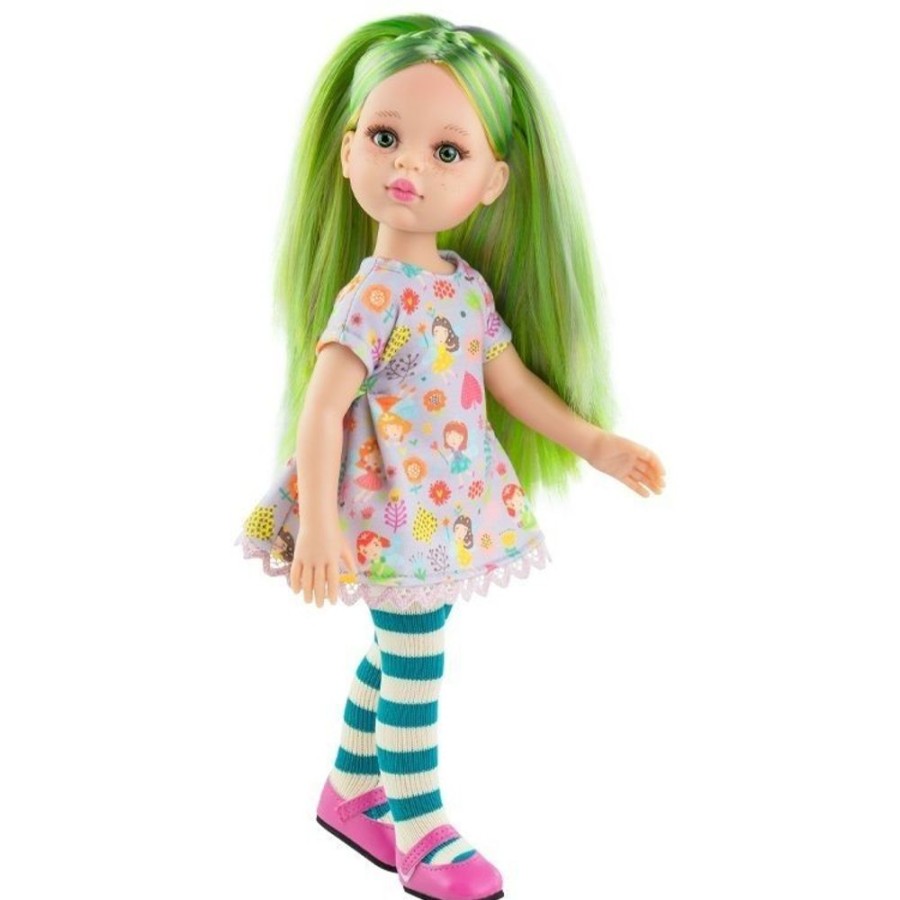 Dolls  Paola Reina | Paola Reina Doll 32 Cm - Las Amigas Funky - Sory With Fairy Dress And Nature