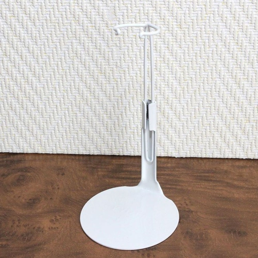 Accessories  Dolls And Dolls | Metal Doll Stand 1101 In White For Madelman Type