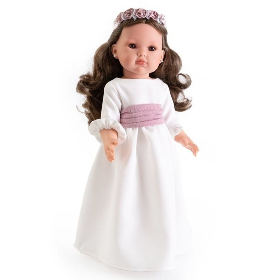 Dolls  Antonio Juan | Antonio Juan Doll 45 Cm - Bella Communion Brunette