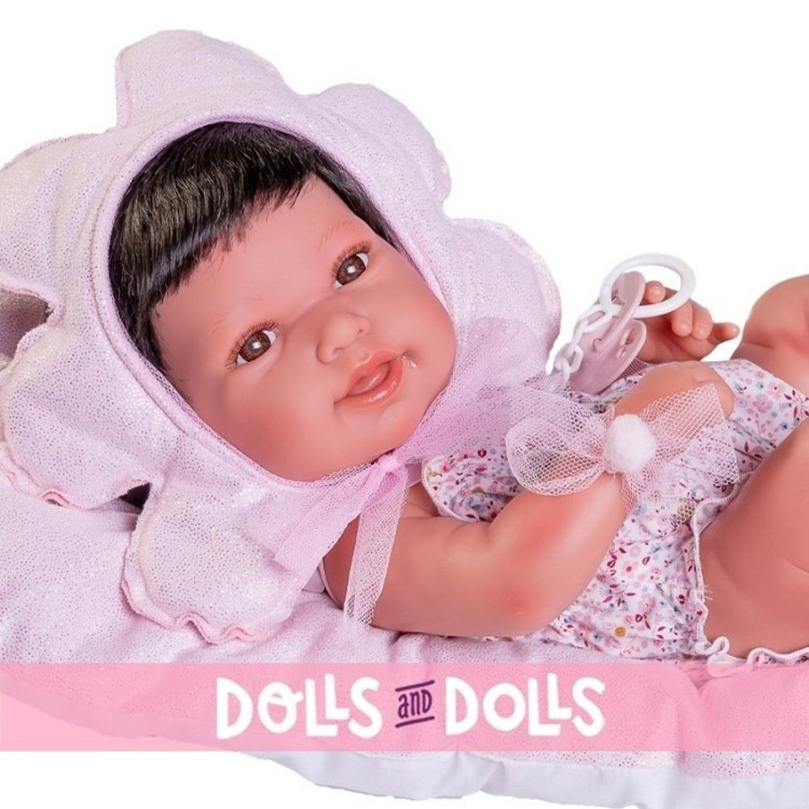 Dolls  Antonio Juan | Antonio Juan Doll 42 Cm - Newborn Pipa Flower