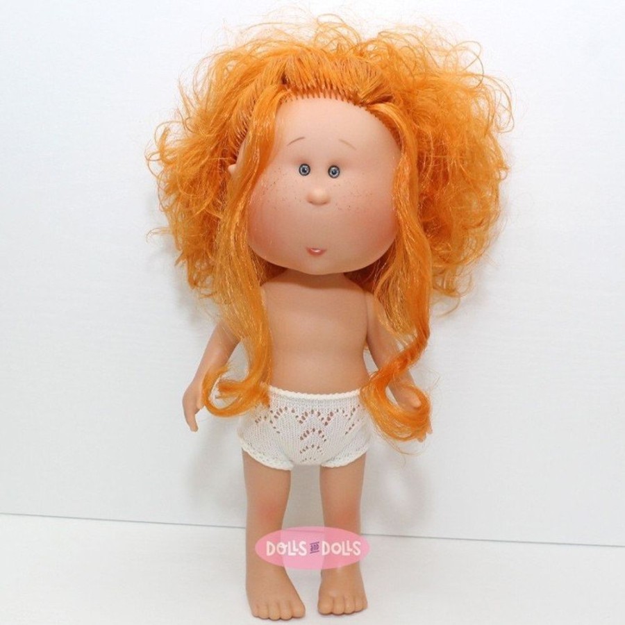 Dolls  Nines d'Onil | Nines D'Onil Doll 30 Cm - Mia With Wavy Red Hair - Without Clothes