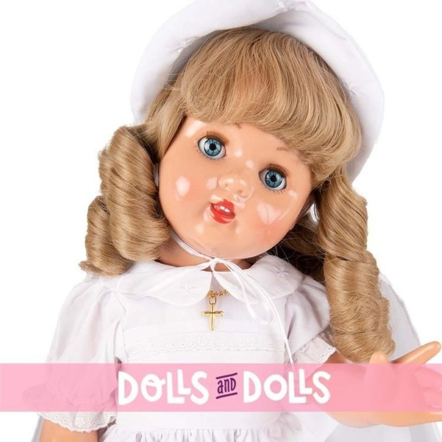 Dolls  Mariquita Perez | Mariquita Perez Doll 50 Cm - Blonde In A Vintage Communion Dress