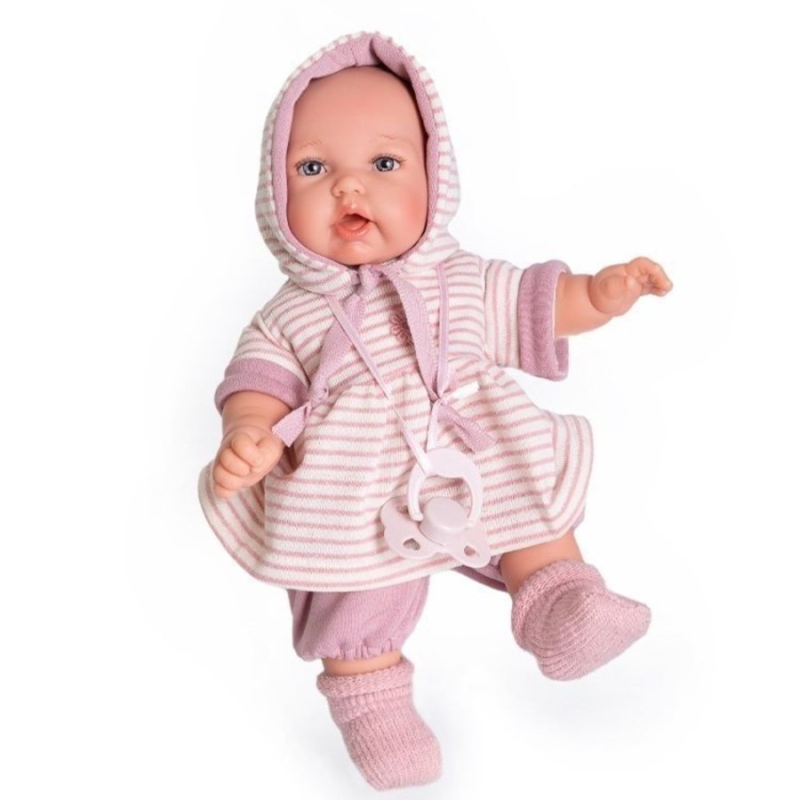 Dolls  Antonio Juan | Antonio Juan Doll 27 Cm - Petit Palabritas Little Pink Riding Hood