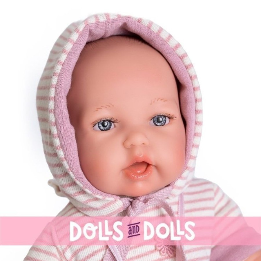 Dolls  Antonio Juan | Antonio Juan Doll 27 Cm - Petit Palabritas Little Pink Riding Hood