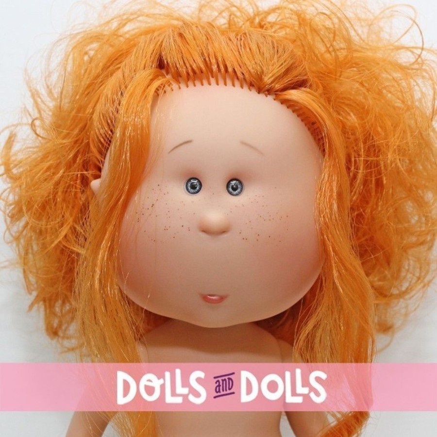 Dolls  Nines d'Onil | Nines D'Onil Doll 30 Cm - Mia With Wavy Red Hair - Without Clothes