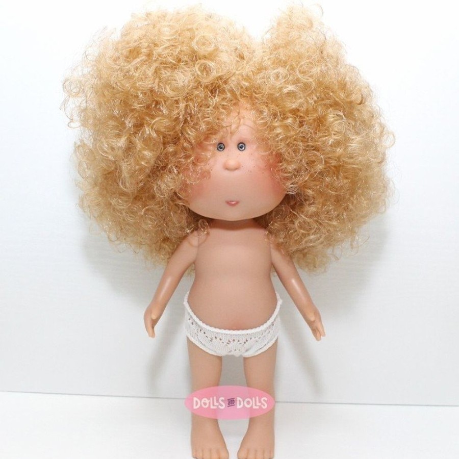 Dolls  Nines d'Onil | Nines D'Onil Doll 30 Cm - Exclusive - Mia Blonde With Curly Hair - Without Clothes