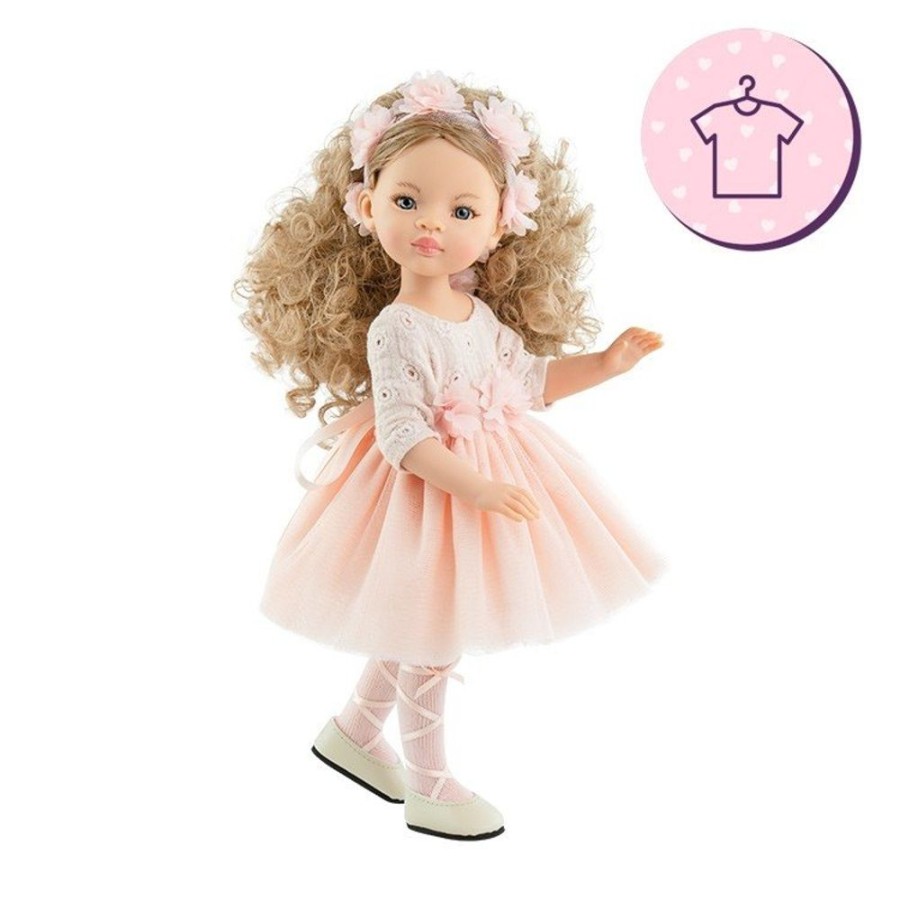 Accessories  Paola Reina | Outfit For Paola Reina Doll 32 Cm - Las Amigas Articulated - Rebeca - Ballerina Dress