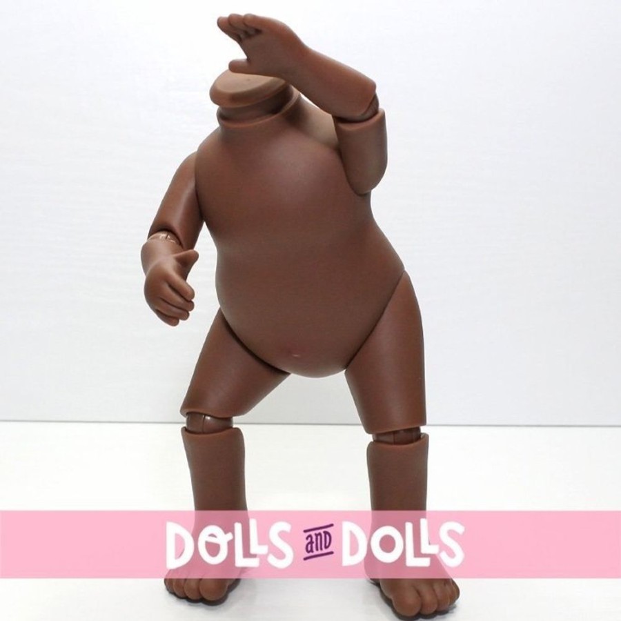 Dolls  Nines d'Onil | Multi-Jointed Body Without Head For Nines D'Onil Mia Dolls - African-American Body