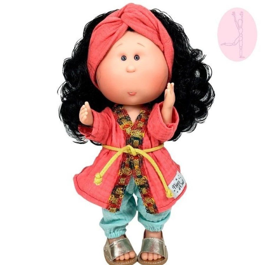 Dolls  Nines d'Onil | Nines D'Onil Doll 30 Cm - Mia Articulated - Indian Mia