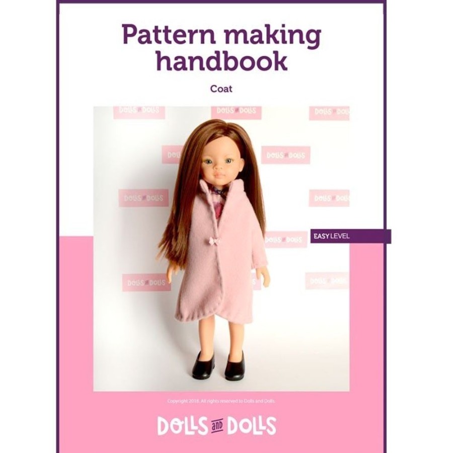 Accessories  Dolls And Dolls | Dolls And Dolls Downloadable Pattern For Las Amigas Dolls - Coat