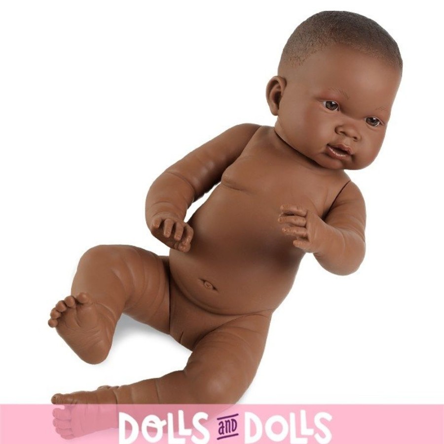 Dolls  Llorens | Llorens Doll 45 Cm - Nena African-American Without Clothes